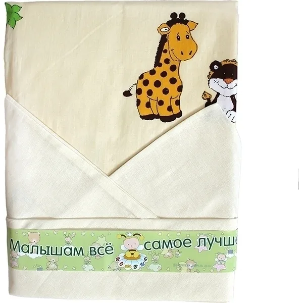 Комплект постельного белья Bombus Весёлые Друзья, 3 предмета — фото 2