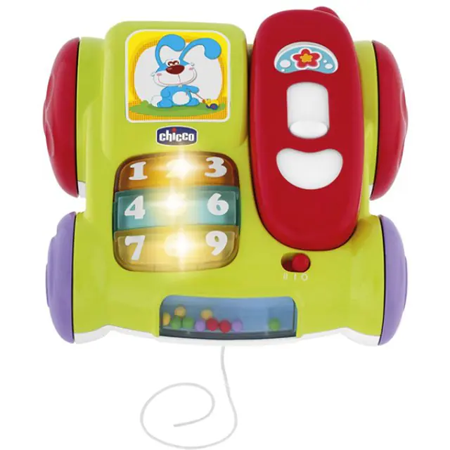 Музыкальная игрушка Chicco Чико телефон 05184 — фото 2