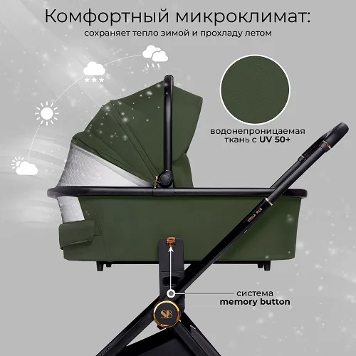 Детская коляска Sweet Baby Stella Plus 2 в 1 — фото 7