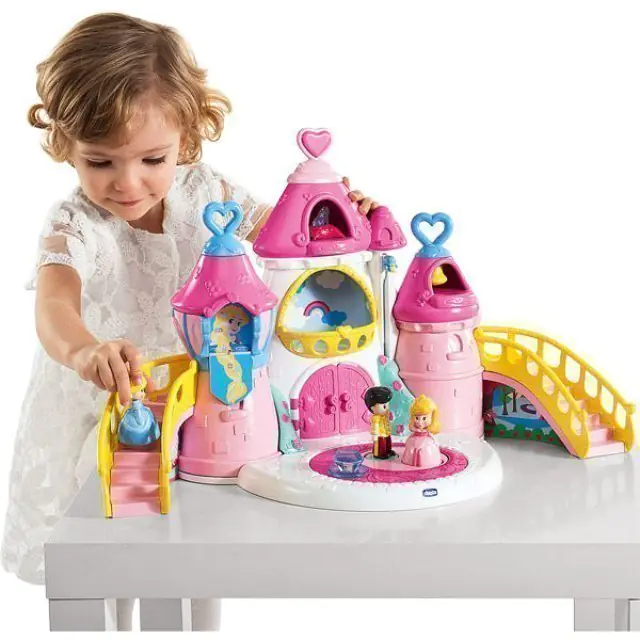 Волшебный замок принцесс Chicco Disney Чико Дисней — фото 5