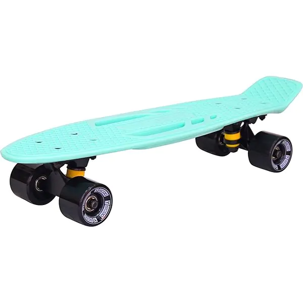Скейтборд RT Y-Scoo Skateboard Fishbone 22" с ручкой и сумкой арт. 405, 56,6х15 — фото 2