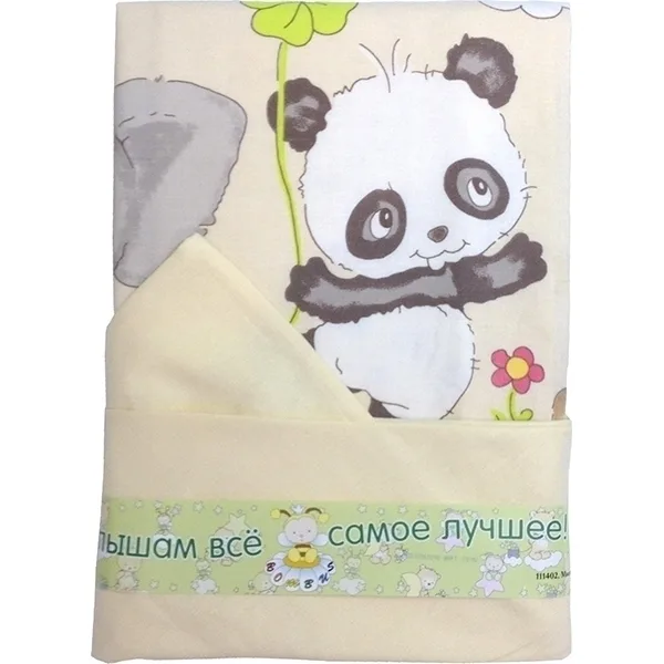 Комплект постельного белья Bombus Панда с Друзьями, 3 предмета — фото 3