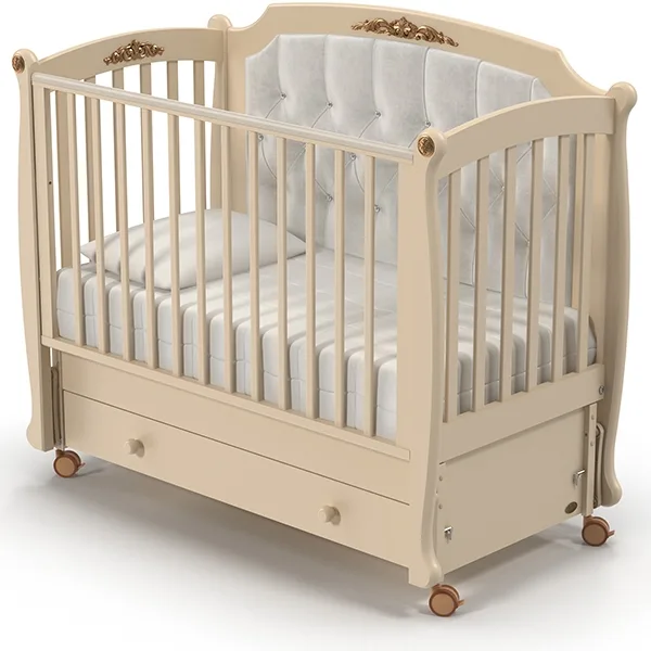 Детская кроватка Nuovita Furore swing, продольный маятник — фото 1