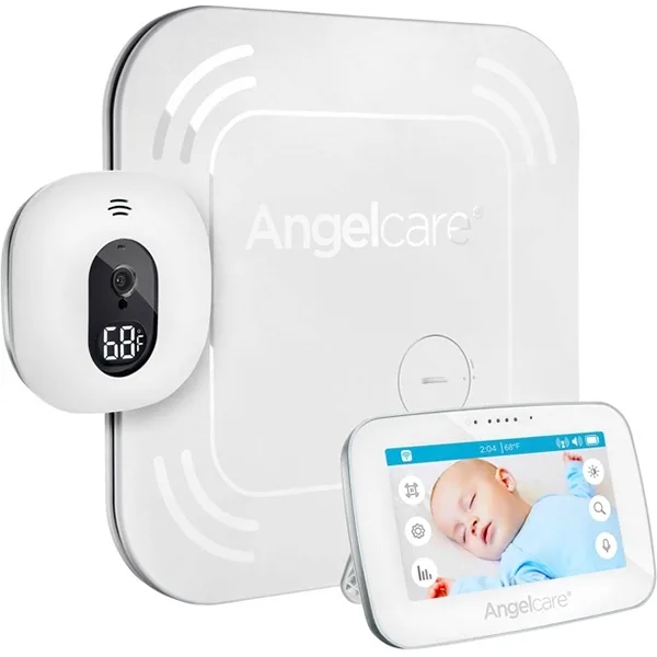 Видеоняня с сенсорным LCD дисплеем и беспроводным монитором дыхания AngelCare AC417 — фото 1
