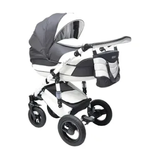 Детская коляска Aneco Futura New 2 в 1, эко-кожа, с конвертом