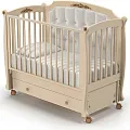 Детская кроватка Nuovita Furore swing, продольный маятник Слоновая Кость — Фото