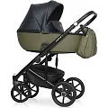 Детская коляска Riko Basic Ozon 2 в 1 02 Черно-Зеленый — Фото