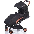 Детская прогулочная коляска Babyhit Amber Plus Linen Black — Фото