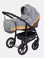 Детская коляска Rant Patio 2 в 1 Grey/yellow — Фото