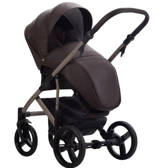 Детская коляска Bebetto Magnum Light Pro 2 в 1 на бежевой раме фото 4