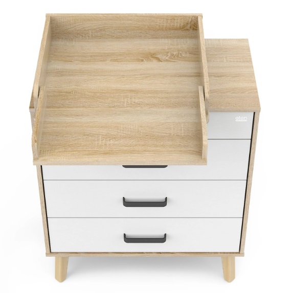 Детский пеленальный комод Атон Gall 804 с органайзером фото 1