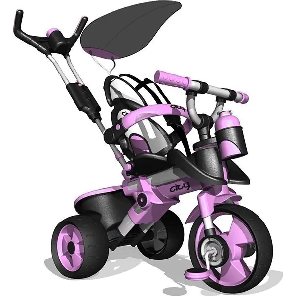 Трехколесный велосипед Injusa City Trike Aluminium арт. 3262/002 фото 4