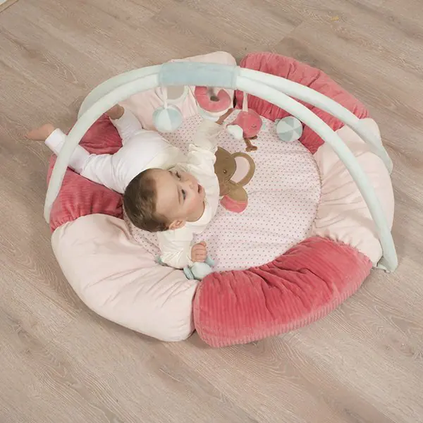 Детская подушка-подголовник Nattou Neck pillow Charlotte & Rose Слоник 655361 фото 5