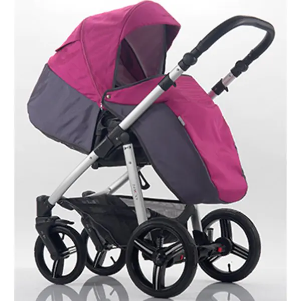 Детская коляска Bebetto Nico Plus 2 в 1 цвет рамы Black фото 5