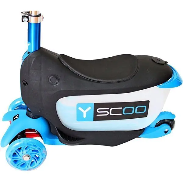 Каталка-самокат 3 в 1 Y-Scoo Mini Jump&Go фото 26