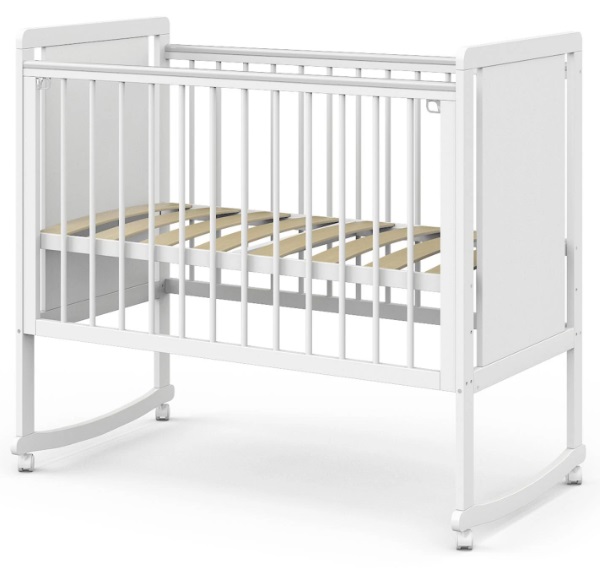 Детская кроватка Indigo Classic, колесо/качалка фото 4