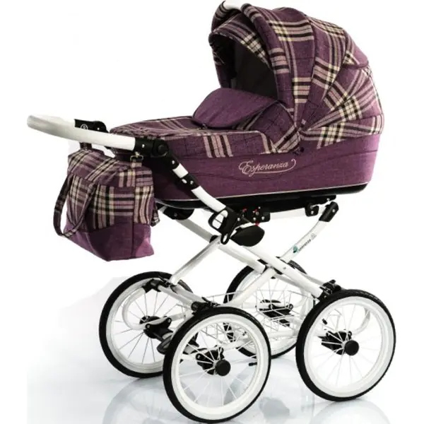 Детская коляска Esperanza Classic Kasheymere 2 в 1 Цвет рамы Beige фото 7