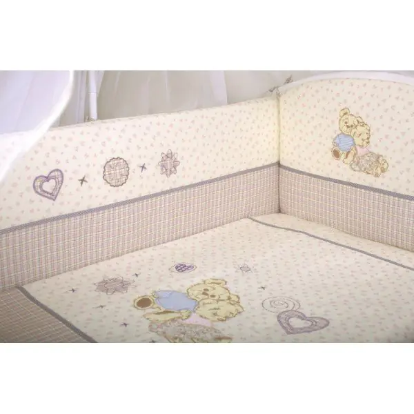 Комплект постельного белья Lappetti Тедди 6 предметов фото 1