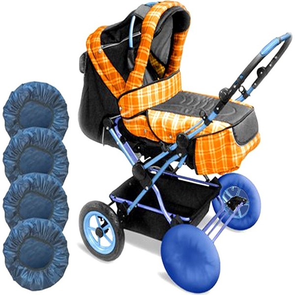 Чехлы на колёса для коляски, 4 шт. фото 1