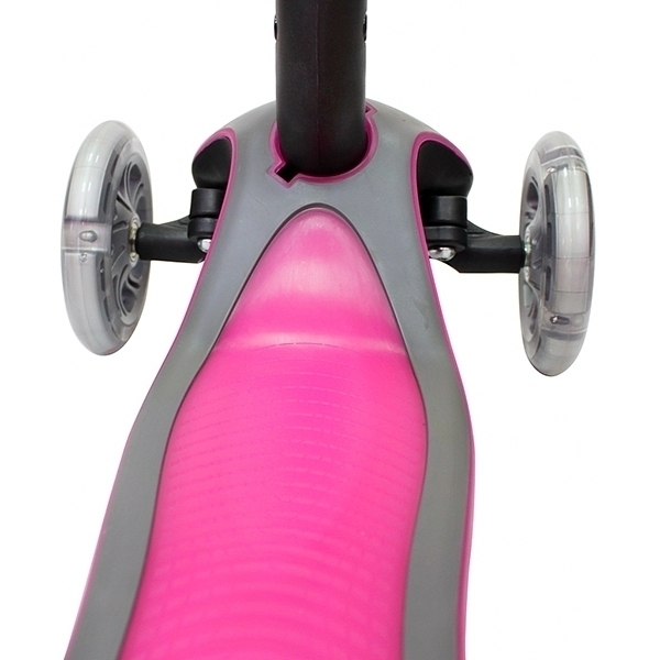 Трехколесный самокат Globber Elite SL My Free Fold Up 445 со светящимися колесами фото 21