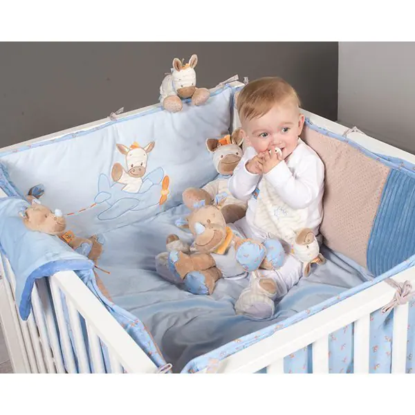 Мягкие игрушки малые Nattou Doudou Наттоу Дуду Arthur & Louis Зебра и Носорог 644105, 644112 фото 4