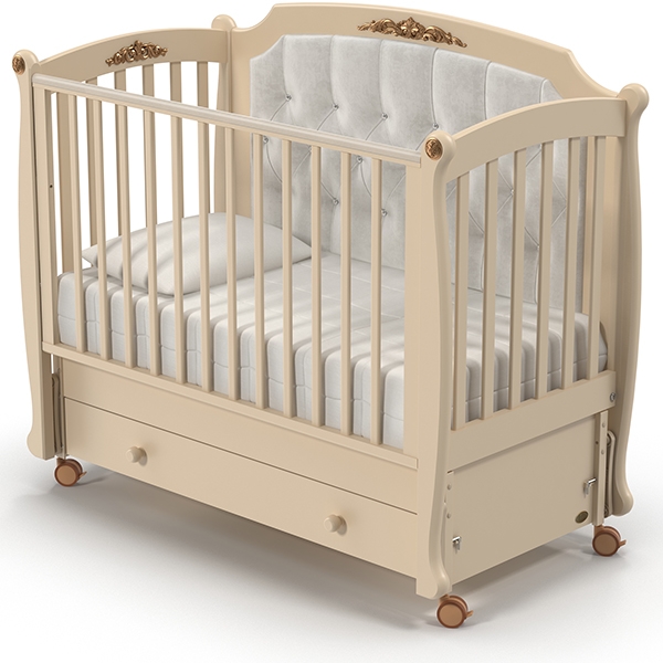 Детская кроватка Nuovita Furore swing, продольный маятник - Фото