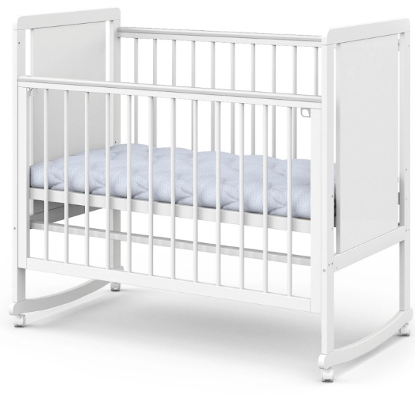 Детская кроватка Indigo Classic, колесо/качалка фото 3