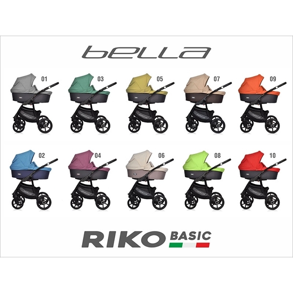 Детская коляска Riko Basic Bella 2 в 1 фото 26
