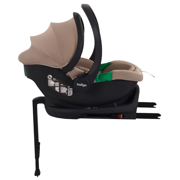 Детское автокресло Indigo Minky i-Size с базой Isofix фото 2