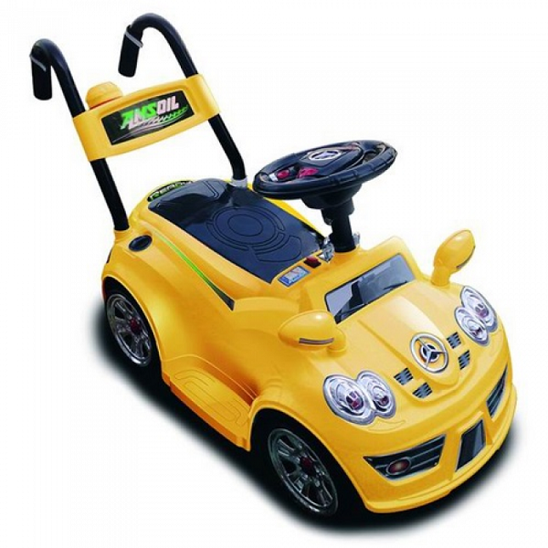 Электроминикар JiaJia B21 6V White/Black, 3-6 лет, с музыкой и дистанционным управлением - Фото