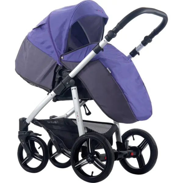 Детская коляска Bebetto Nico Plus 2 в 1 цвет рамы Black фото 19
