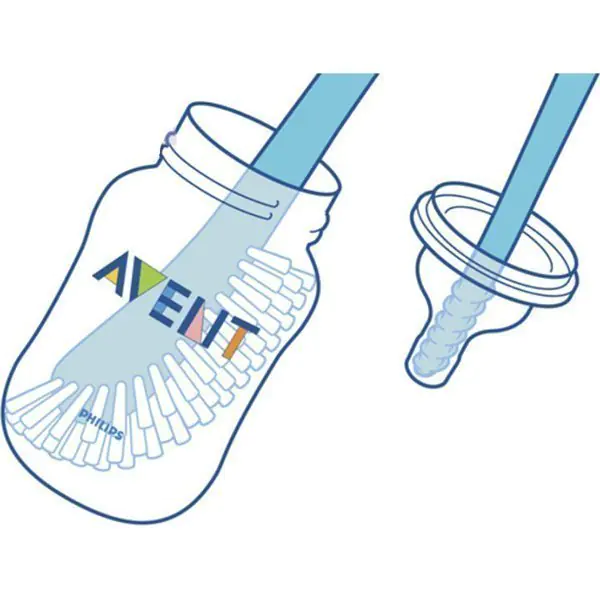 Щетка для мытья бутылочек и сосок Philips Avent SCF145/06 фото 1