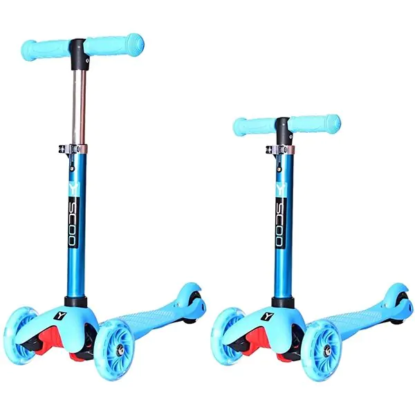 Каталка-самокат 3 в 1 Y-Scoo Mini Jump&Go фото 3