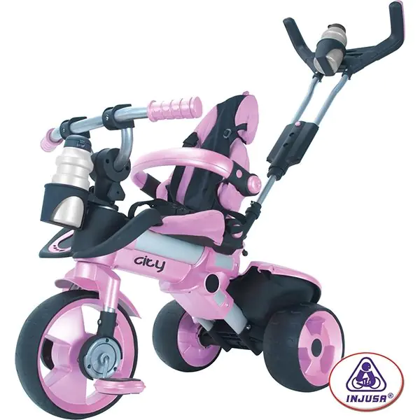 Трехколесный велосипед Injusa City Trike Aluminium арт. 3262/002 фото 3