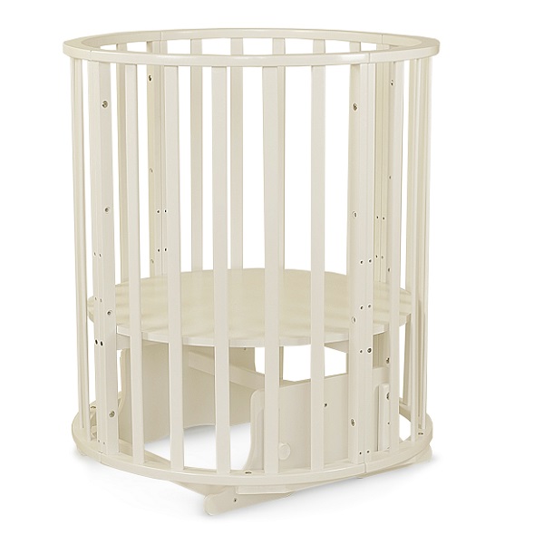 Детская кроватка Mr Sandman Round 10 в 1, универсальный маятник фото 5