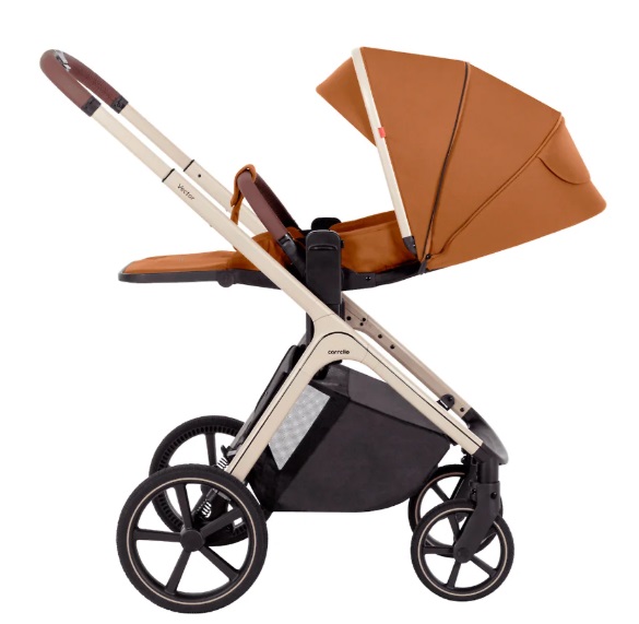 Детская коляска Carrello Vector CRL-6550 2 в 1 на черной раме фото 9