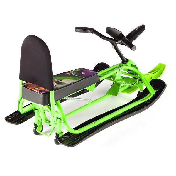 Детский снегокат-трансформер с колесиками и спинкой Small Rider Snow Comet 2 фото 6