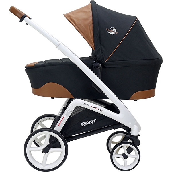 Детская коляска Rant Wave 2 в 1, ткань+эко-кожа фото 8