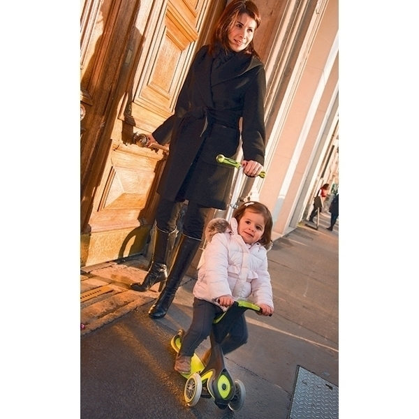 Трехколесный самокат Globber EVO 5 в 1 со светящимися колесами фото 26