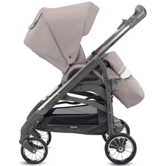Детская коляска Inglesina Trilogy Plus System Quattro 4 в 1 на шасси Trilogy Plus Chrome Slate фото 8