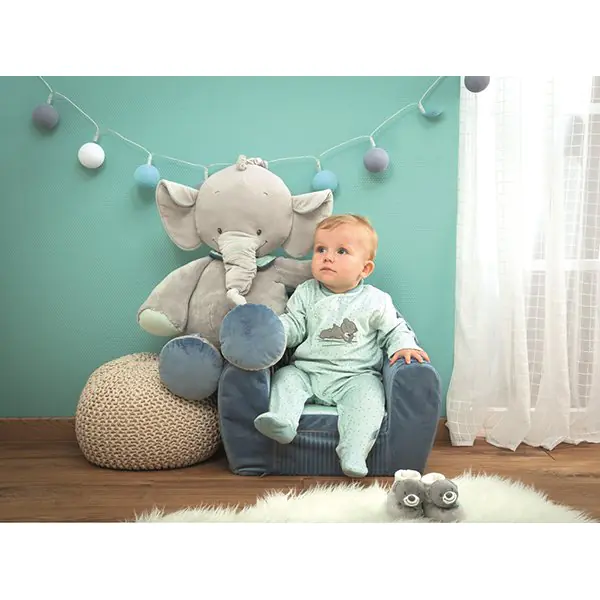 Мягкие игрушки Nattou Doudou Наттоу Дуду Jack, Jules & Nestor Мишка, Слоник, Утенок 843164, 843157, 843171 фото 4
