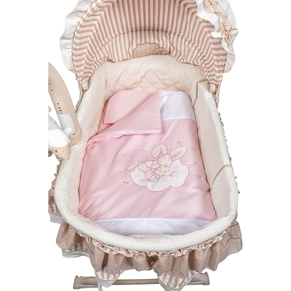Набор постели в люльку Kids Fashion Sleeping Bunny, 6 предметов - Фото