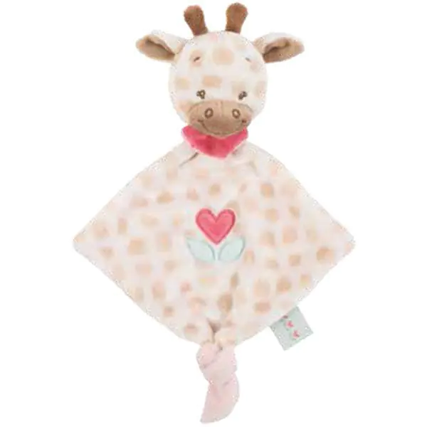 Мягкие игрушки малые Nattou Doudou Charlotte & Rose Жираф и Слоник 655118, 655101 фото 1