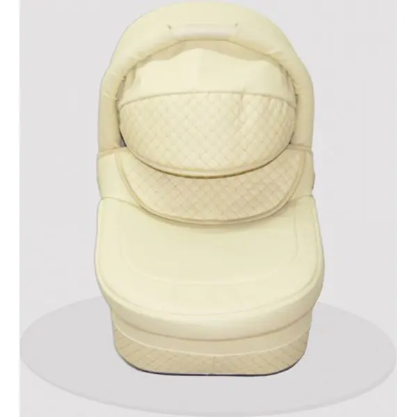 Детская коляска Esperanza Classic Leatherette 2 в 1 кожа Цвет рамы - Белая поворотная рама фото 10