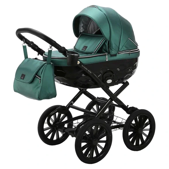 Детская коляска Adamex Chantal Retro Deluxe 2 в 1 фото 8