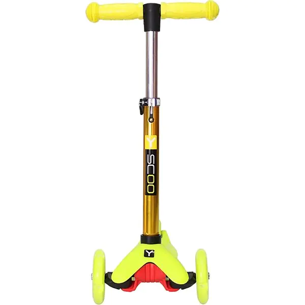 Каталка-самокат 3 в 1 Y-Scoo Mini Jump&Go со светящимися колесами фото 18