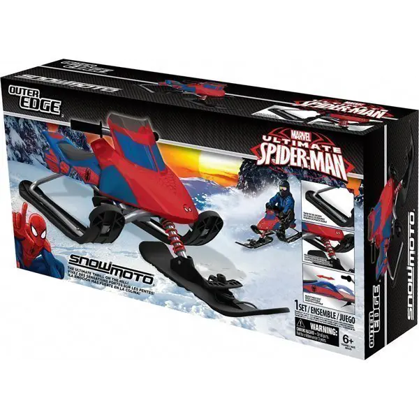 Снегокат Snow Moto Ultimate Spiderman фото 1