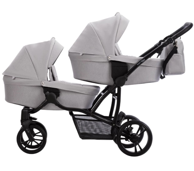 Детская коляска для двойни Bebetto Bebetto 42 2 в 1 - Фото