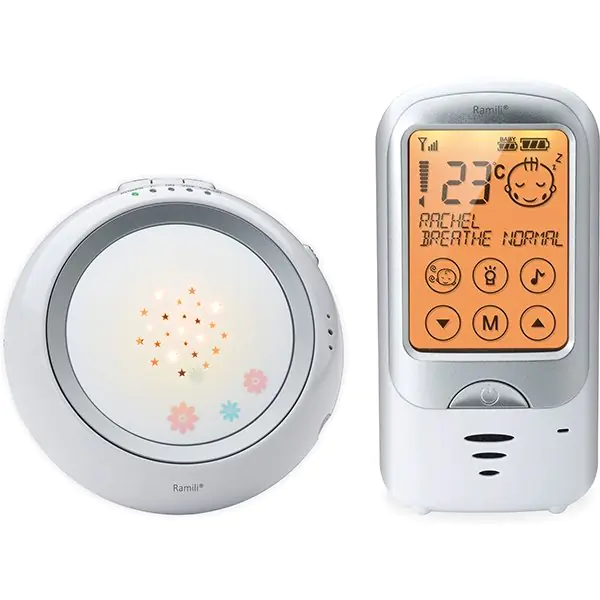 Радионяня Ramili Baby с расширенным монитором дыхания RA300SP2 фото 1