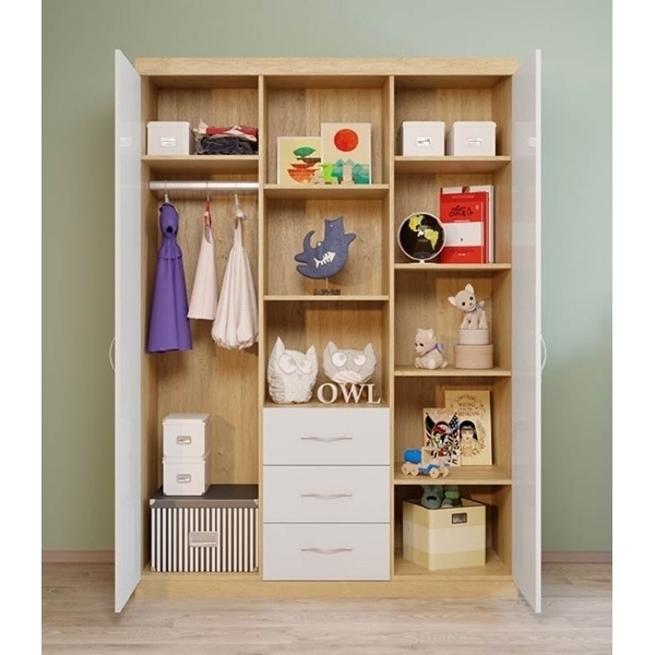 Трехсекционный шкаф Polini Classic фото 1